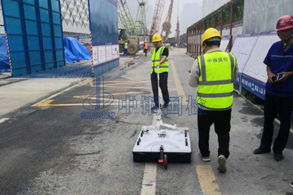 鄭州道路工程地下空洞檢測案例