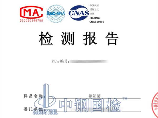 鋼箱梁檢測(cè)報(bào)告